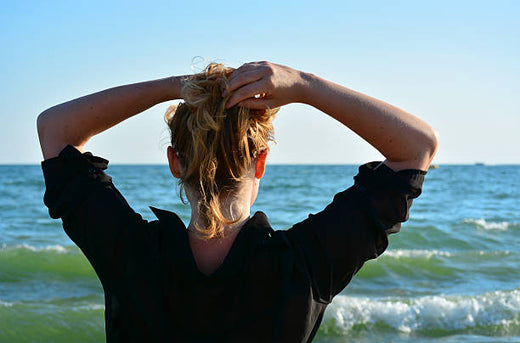 How to Style Your Hair for a Day Out at the Beach